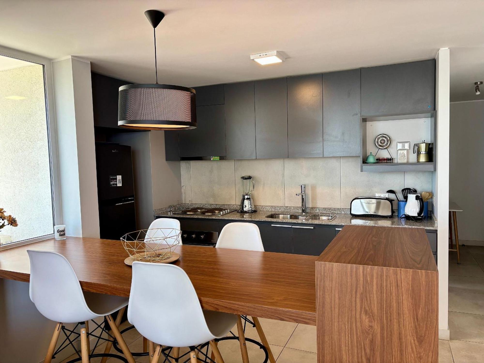Apartamento Depto Vista Al Mar Con Buena Ubicacion *