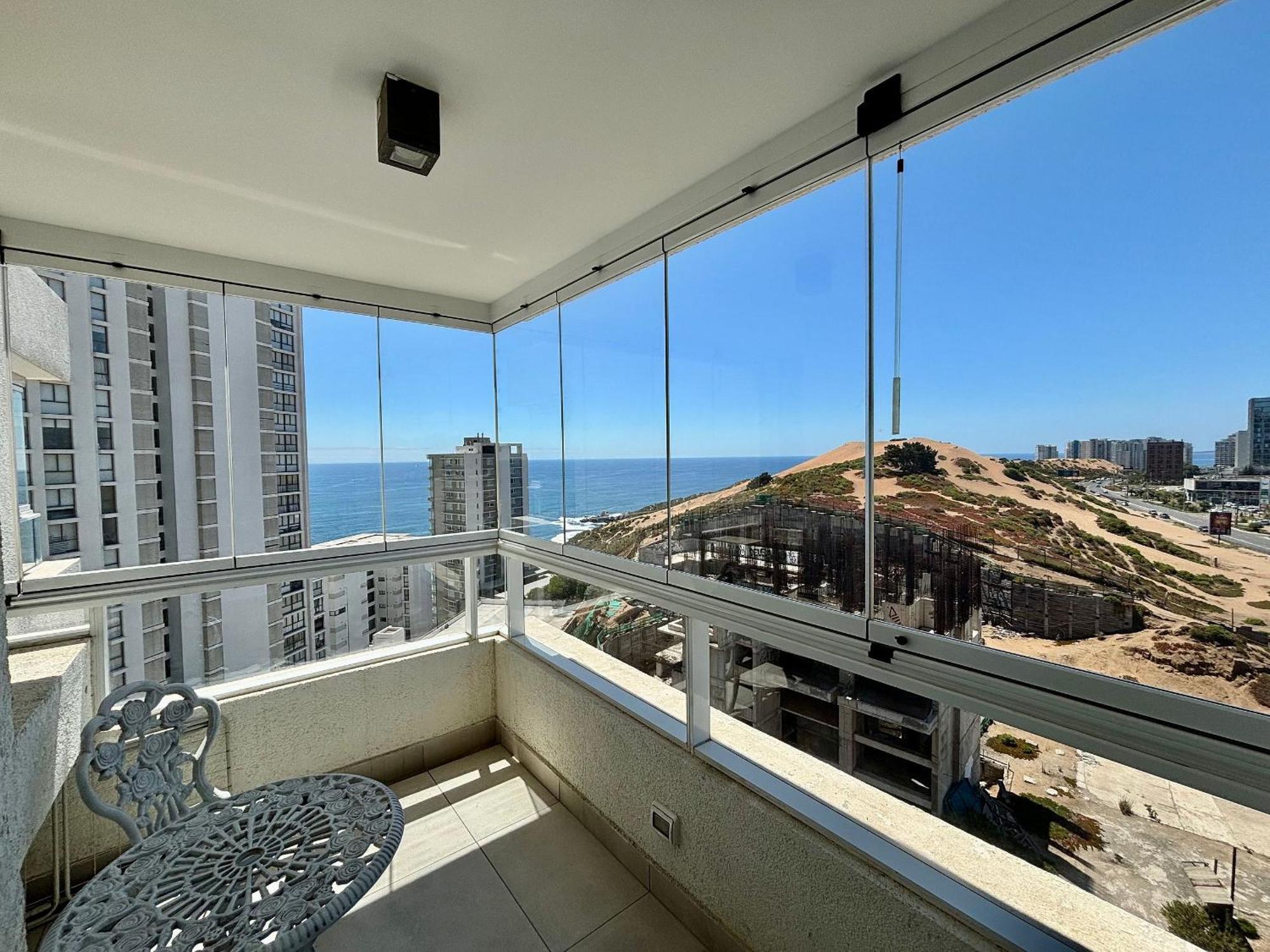 Depto Vista Al Mar Con Buena Ubicacion Apartamento Vina del Mar